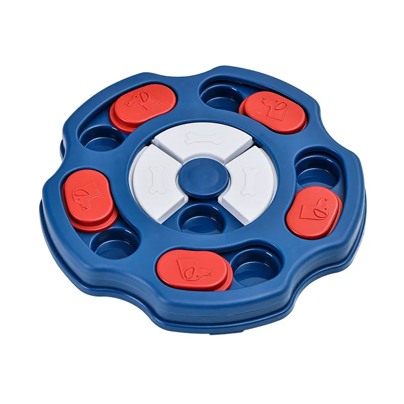 Multi function Dog Puzzle Toy Feeder Anti Choking Training Slow Feeding Bowl Foraging Device Pet Supplies