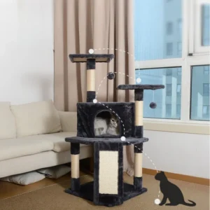 Multi level Large Pet Product Supplies Cat Tree Scratching Cat Tower Climbing Frame Tree Condo Pet Toys Towers for Cats Column
