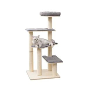 Multi-level Pet Cat Climbing Tree Tower House Furniture Indoor Cats