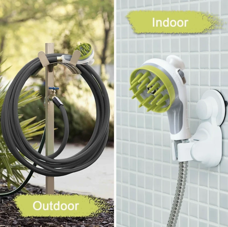 Multifunction Pet Washing Shower Head Dog Cat Bath Massage Sprayer with Hose Adapter