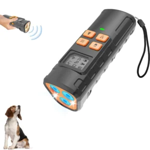 Multifunctional Dog & Pet Trainer with LCD Display and Variable Frequency Ultrasonic Bark Suppressor