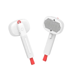 Multifunctional Electric Vibration Silicone Pet Grooming Products Self Cleaning Slicker Brush for Cats Dogs Charge Power