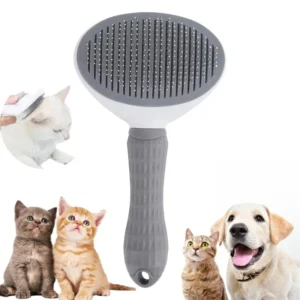 Multifunctional Pet Cleaning and Beauty Products Dog Cat Self Cleaning Smooth Brush Comb Hair Remover Massage Tool Lint Remover