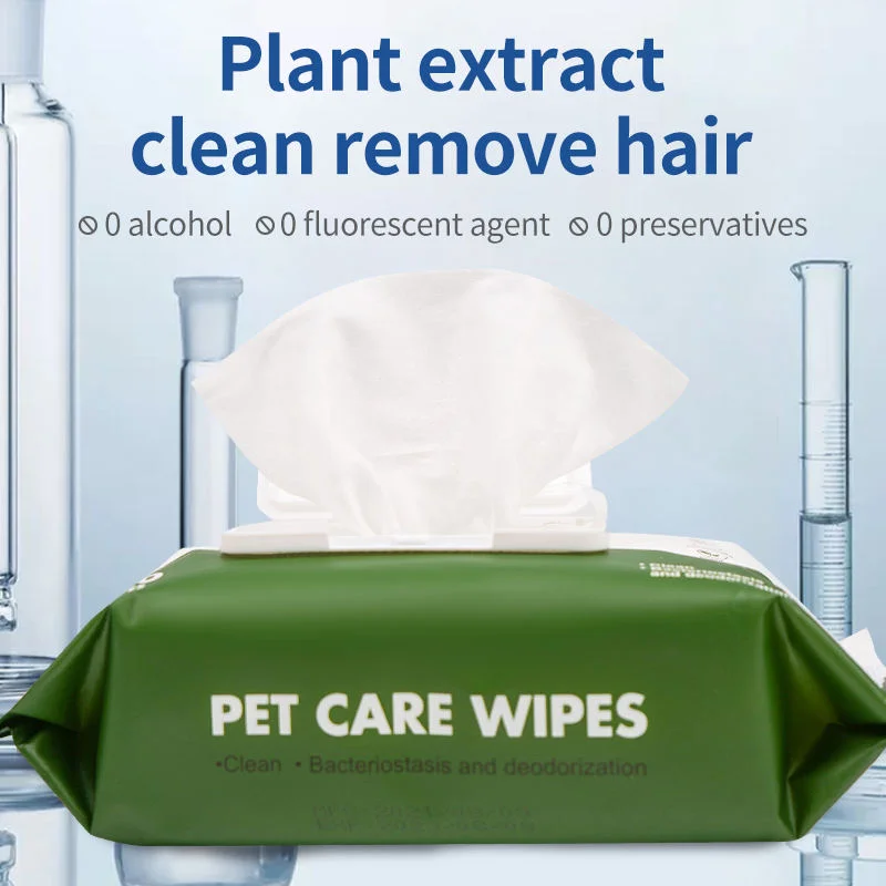 Multifunctional Pet Wipes for Dogs & Cats Gentle on Paws & Face 40gsm/50gsm Options Plain & Pearl Pattern