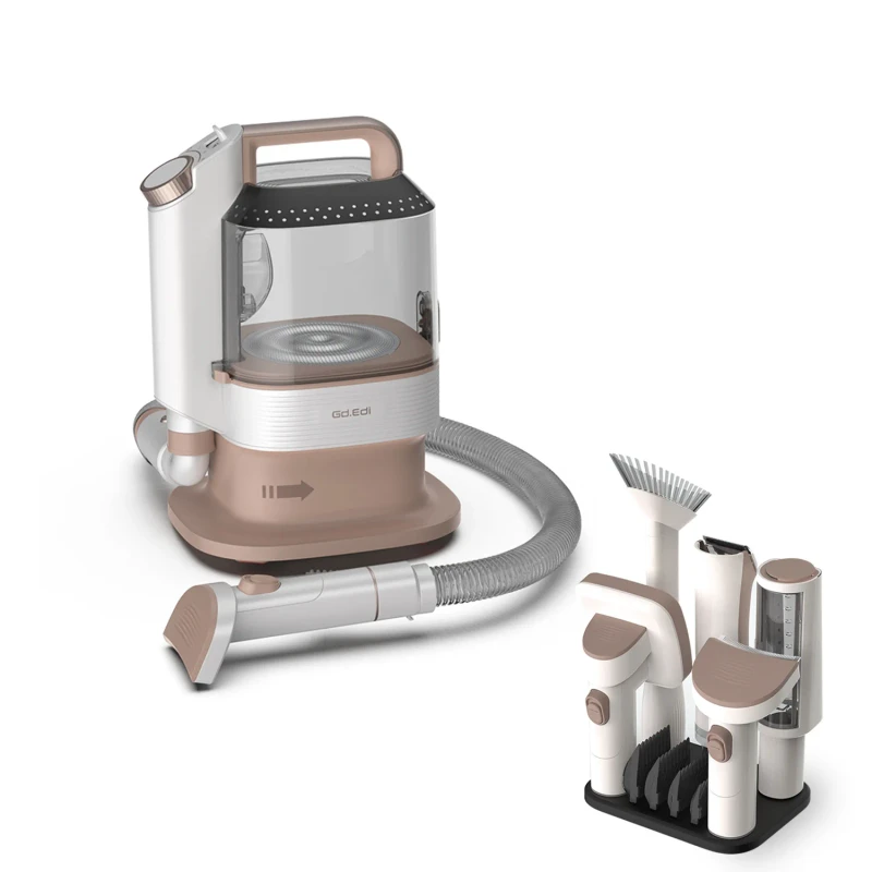 Multifunctional Smart Pet Hair Trimmer Set Electric Clipper Vacuum Cleaner Charge All In One Dog Cat Grooming Products