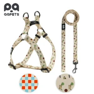 Multiple Color Luxury Dog Collar Harness Leash Pet Accessories Outdoor Adjustable Dog Harness and Leashes Set Collar for Dogs
