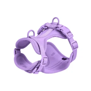 Multiple Color Pet Accessories Dog Harness Leash Collar for Dogs Outdoor Adjustable Solid Color Dog Harness and Leashes Set