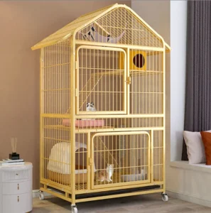 Multiple Sizes Large Crate Folding Metal Kennels Cat Cage Pet Dog Cages