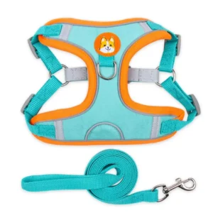 NEW Custom Mesh Nylon Solid Pet Reflective Dog Harness Comfortable and Good Quality