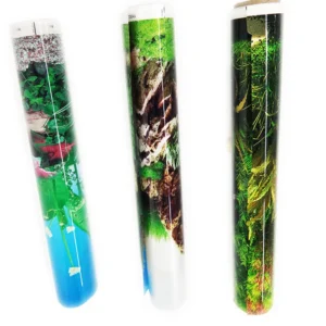 NIHAO New Aquarium Accessories Plastic Nature Aquarium Background Painting