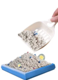Natural Bentonite Cat Litter Biodegradable Strong Clumping Low Dust High Absorption