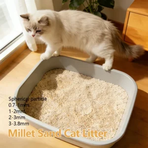 Natural Bentonite Cat Litter Fast Clumping Low Dust Odor Control OEM ODM Supplier