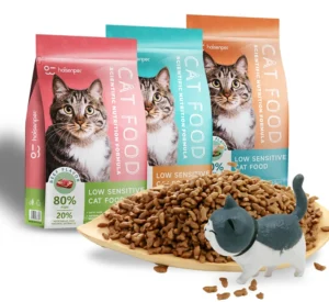 Natural Customizable Dry Pet Food High Protein Grain Free with Fresh Meat Nutrition for Dogs Cats