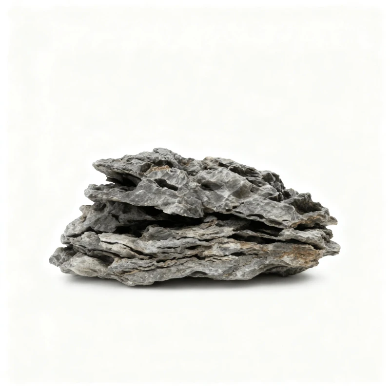 Natural Dragon Stone Authentic Aquarium Hardscape with Distinctive Black Gray Color and White Veins