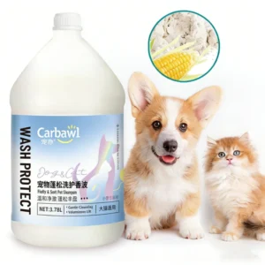 Natural Eco-Friendly Biodegradable Dog Shampoo 3.78L Private Label Bathroom Use Promotes Healthy Fur & Skin