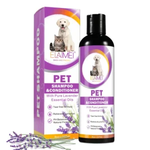 Natural Formula Pet Hair Care Dog & Cat Hair Deep Cleansing Relieve Itching Pet Shampoo & Conditioner
