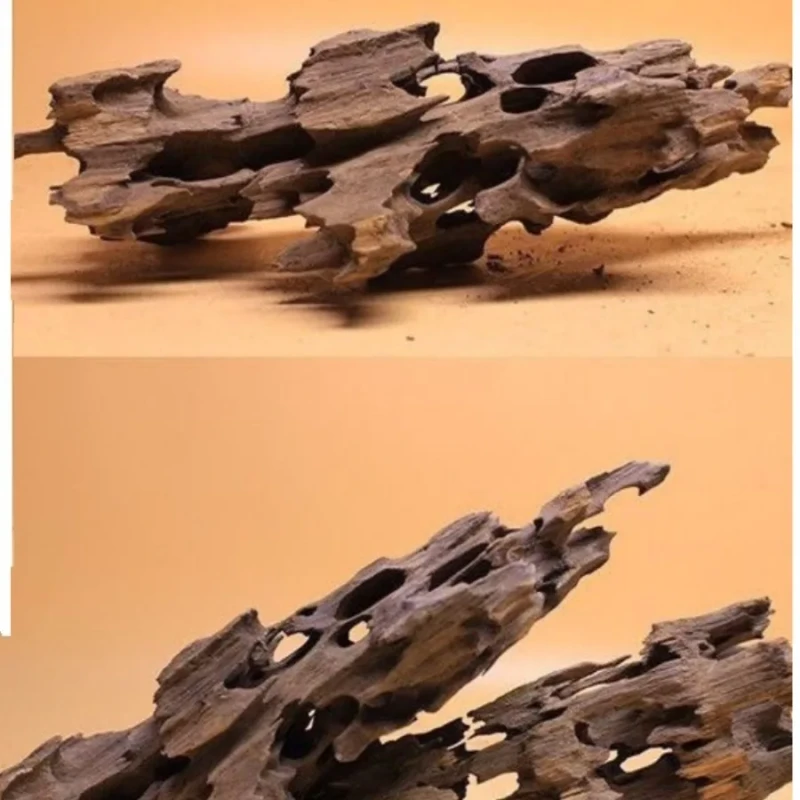 Natural Purple Teak Roots Driftwood One Piece Wood Aquarium Decoration Eco Friendly Aquatic Plants Branches Tree Roots for Fish