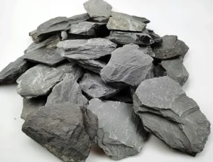 Natural Slate Rocks PH Neutral Stone Rocks for Aquariums Landscaping Tank Decoration Amphibian Enclosures