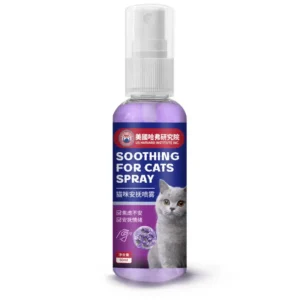 Natural Vegetable Essential Oil Pet Calming Spray Safe Comfort Relaxing Spray for Cats Dogs Reduce Anxiety