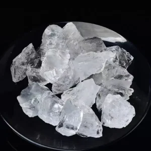 Natural White Quartz Crystals Aromatherapy Diffuser Stone Aquarium Decor Carving Material for Energy Cleansing