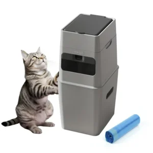 Neakasa 9.2L Plastic Waste Disposal Bin Odor Sealing Simple Style Pet Cat & Small Animals Litter Bin