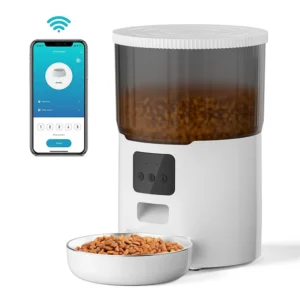 New Arrival 4L Cat Food Feeder Smart Automatic Pet Feeder Dog Slow Feeder Timed Cat Food Feeding Bowl