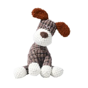 New Arrival Durable Interactive Dog Chew Pet Plush Toy Funny Bear PP Cotton Filling 31cm-50cm Unisex 14 Years Daily Use