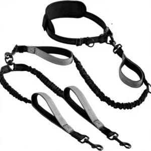 New Arrival for Pet Supplies Fitness Exercise Running Retractable Multi-Functional Nylon Dog Leash