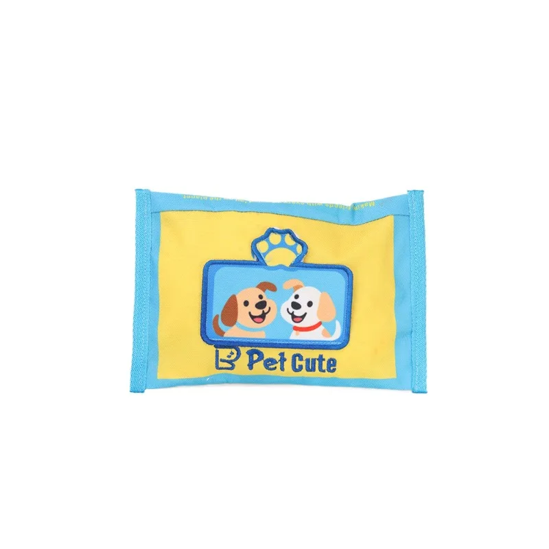 New Cartoon Sniffing Training Educational Interactive Pet Toy Wipes Tissue Paper Towel with Hidden Food Leakage for Puppy