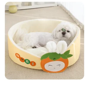 New Creative All Seasons Universal Cat Dog Nest Bed Soft Comfortable Durable OEM ODM Removable Washable PP Portable Pet Bed