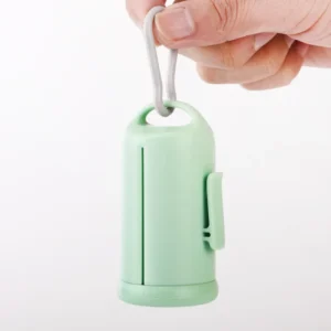 New Design Eco-Friendly Reusable Portable Dog Garbage Bag Dispenser Waterproof Durable Cute Pets Travel Carrier Waste Disposal