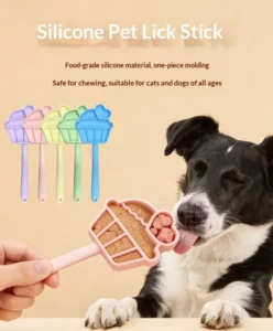 New Design Pet Distraction Lolly Dog Training Toy Enrichment Mental Stimulation Pet Soft Silicone Pet Toys