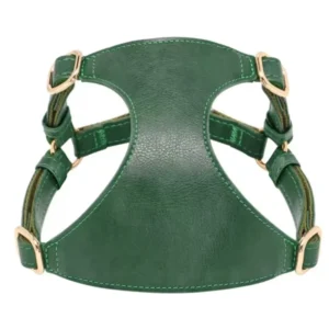 New Design Pet Harness Soft and Comfortable Waterproof PU Leather Material Dog Harness