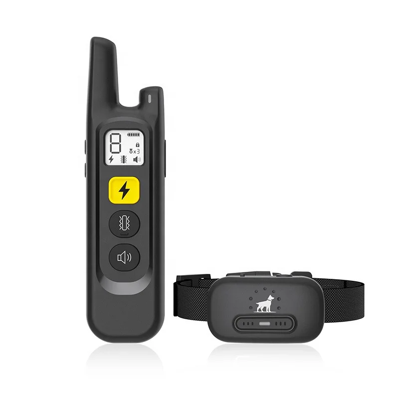 New Design Pet Supplies Waterproof Rechargeable Remote Electric Dog Training Anti-barking Collar