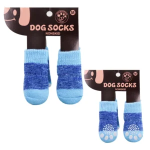 New Design Selling Double Side Anti Slip Dog Socks With Adjustable Straps and Rubber Socks for Dogs