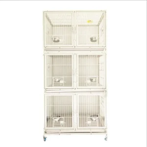New Design Stackable Iron Frame Eco Friendly Pigeon Bird Breeding Cages