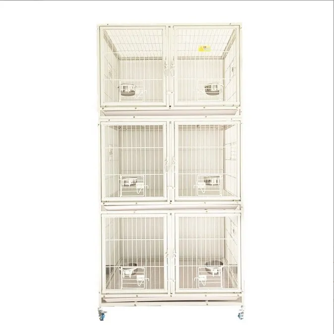 New Design Stackable Iron Frame Eco Friendly Pigeon Bird Breeding Cages