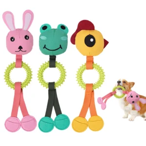 New Design Stuffed Squeaky Cat Dog Toys Dog Toys for Aggressive Chewers