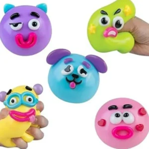 New Dog Face Swap Squishy Slow Rebound Toy PVC PU Material EN71 Certified Box Gift