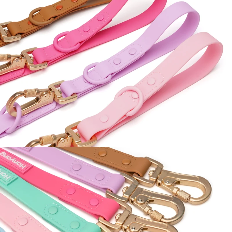 New Durable Training Heavy Duty Slip Lead Dog Leash Manufacturers Dog Pet Leash Custom Waterproof PVC Dog Leash