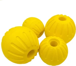 New Eco Friendly Pet Interactive Throw EVA Floating Bouncy Hollow Solid Dog Training Ball
