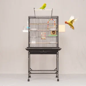 New Factory Direct Supply Durable Iron Parrot Cage Bird Villa Spot Bird Cage for Indoor and Outdoor