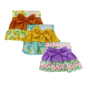 New Fashion Eco Friendly Super Soft Fiber Cloth Diapers Reusable & Washable for Small Animals & Pet Training Dogs