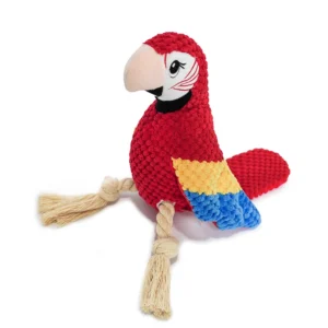 New Interactive Squeaky Durable Small Novelty Plush Dog Chew Toy for Aggressive Chewers
