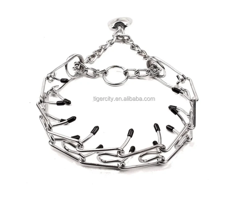 New Outdoor Supplies Dog Collar Removable Adjustable Fishtail Clip Training Chain