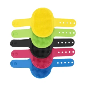 New Pet Grooming Set Silicone Bath Brush for Puppies Pet Dogs Cats Effective Cleaning Cat Shower Rubber