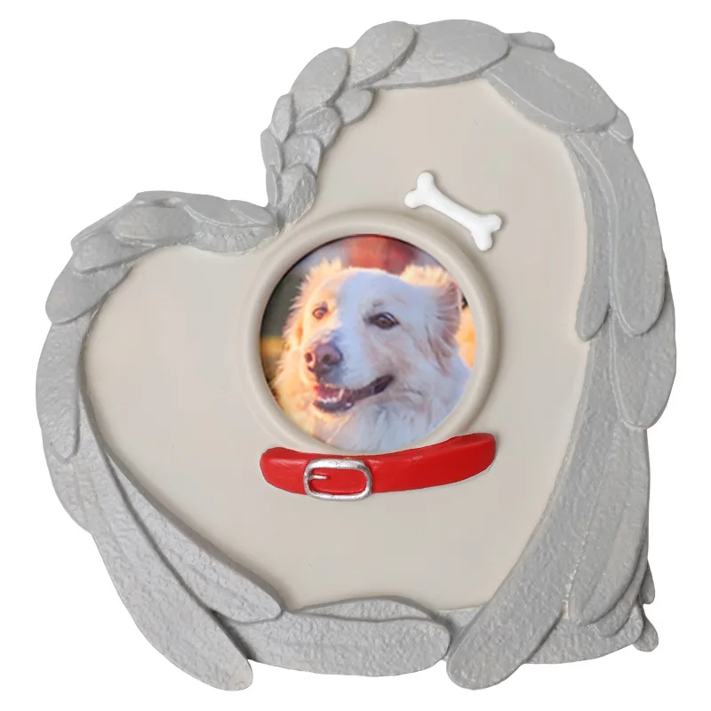 New Pet Memorial Products Pet Dog Tombstone Creative Dog Cat Monument Love Pet Photo Ritual Decoration