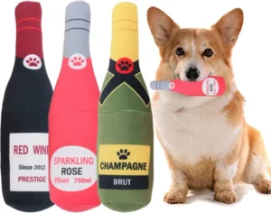 New Pet Plush Toys Pet Cat Interactive Toy Dog Squeaky Bite Soft Touch Dog Chew Toy Other Pet Products Red Wine 21