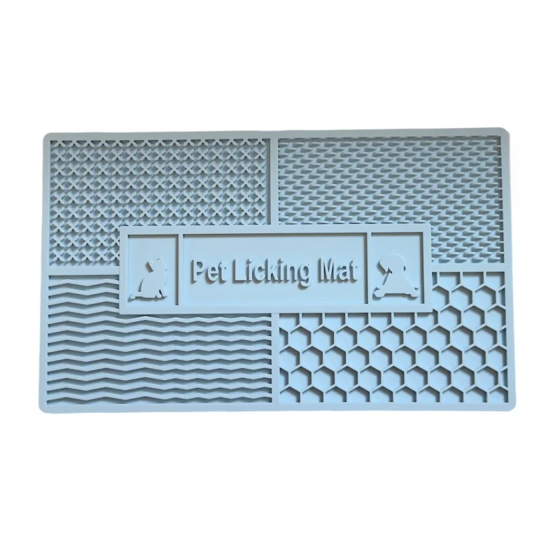New Pet Products Pet Silicone Dog Cat Slow Feeder Food Lick Mat Products with Suction Cups Suppliers