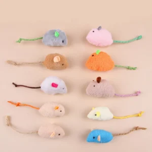 New Pet Products Plush Cat Mouse Toys Pet Cat Interactive Toys